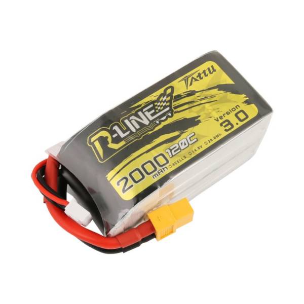 Tattu R-Line Version 3.0 2000mAh 4s 120C Lipo Battery - Image 4