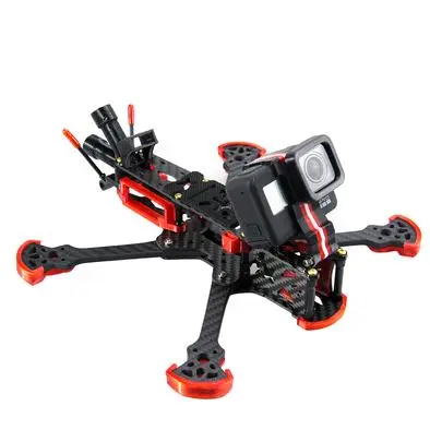 HGLRC Sector 5 V3 HD Freestyle 3K Carbon Fiber Frame Kit 8 HGLRC Sector 5 V3 HD Freestyle 3K Carbon Fiber Frame Kit - Image 8