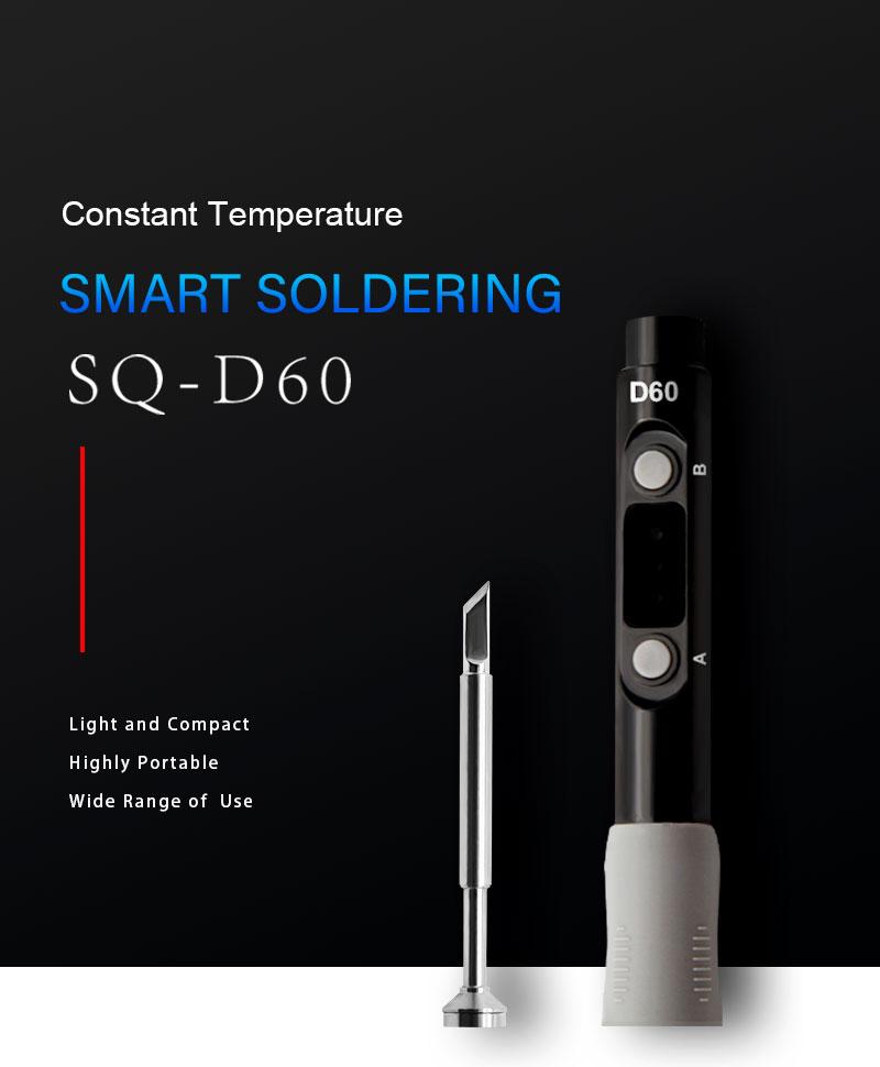 Sequre SQ-D60B Soldering Iron with TS-B2 Tip 12 - Sequre