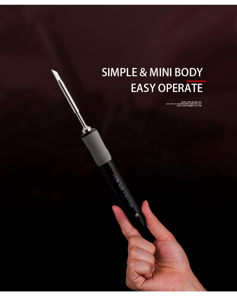 Sequre SQ-D60B Soldering Iron with TS-B2 Tip 14 - Sequre