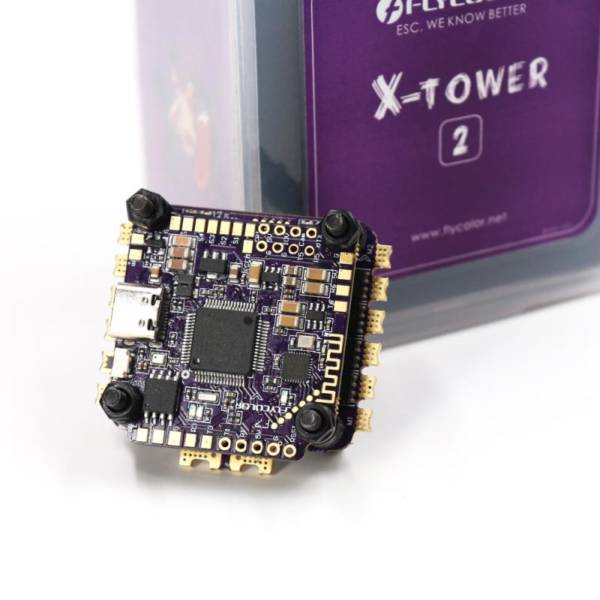 Flycolor X-Tower 2 F7 FC - 60A 4-in-1 ESC 3-6s Stack 1 - Flycolor