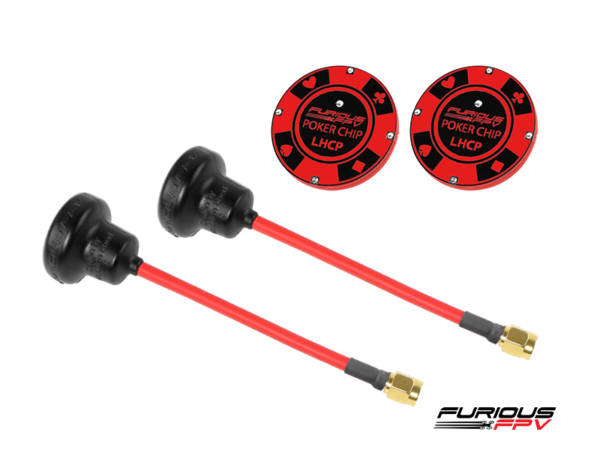 Furious FPV - Pockegoda Long Range 5.8GHz LHCP - RP-SMA Antenna for Dji fpv goggle