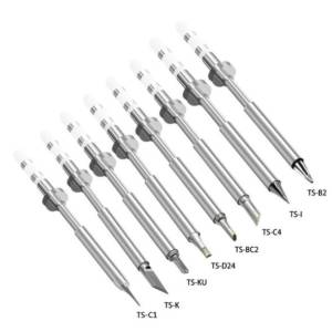 Sequre 65W OLED Portable SQ-001 Mini Soldering Iron with TS-BC2 Tip - Black 1 - Sequre