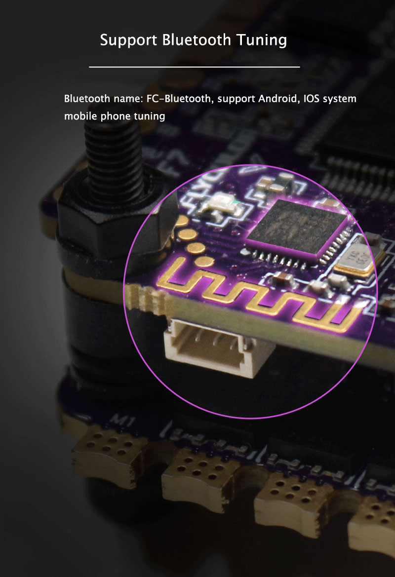 Flycolor X-Tower 2 F7 FC - 60A 4-in-1 ESC 3-6s FPV Racing/Freestyle Stack 10 - Flycolor