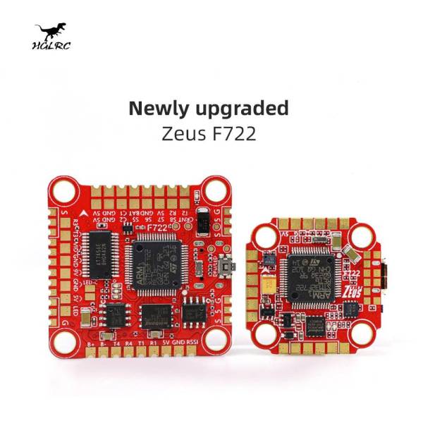 HGLRC DJI Zeus F722 Mini 3-6S F7 Flight Controller with DJI Connector 1 - HGLRC