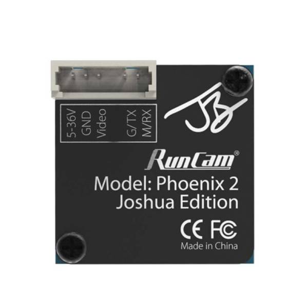 Runcam Phoenix 2 1000TVL 2.1mm FPV Camera - Joshua Bardwell Edition - Image 2