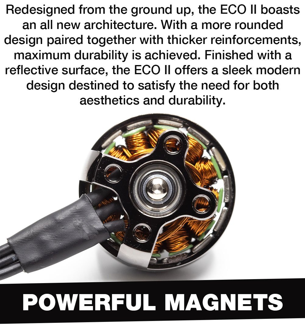 EMAX ECO II Series 2207 FPV Drone Motor - 1700Kv/1900Kv/2400Kv 8 - Emax