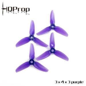 HQProp DP 3x4x3 Propellers - Poly Carbonate (Set of 4) - Pick your Color 9 - HQProp