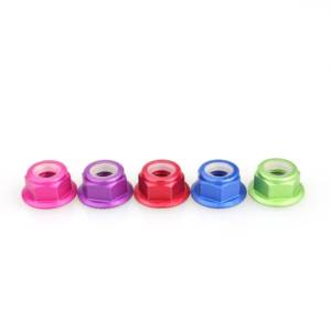 Emax FPV Racing Brushless Motor Aluminum Screws M5 Nut - Pick your Color (10 Pcs)