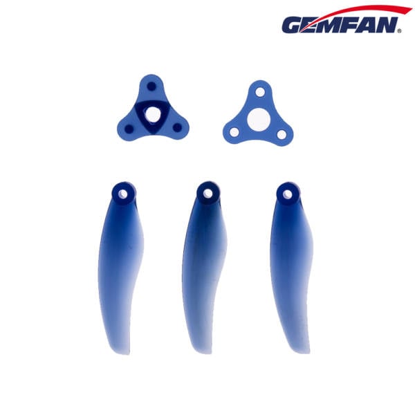 GemFan Floppy Proppy 5135 3 Blade 5" Folding Props - Pick your Color - Image 2