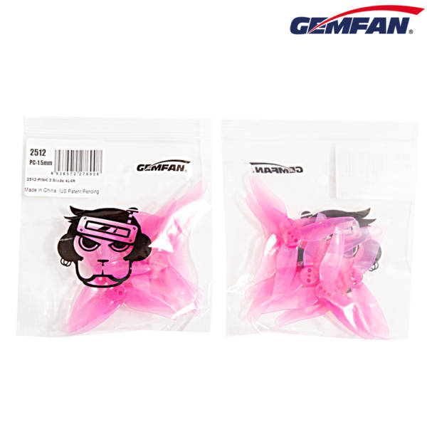 GemFan 2512 3 Blade 2.5" Toothpick Props - Pick your Color - Image 2
