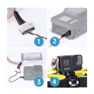 iFlight Type C to Balance head Charging Cable for GoPro Hero 6/7/8/9 6 - iFlight