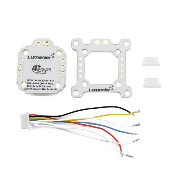 Lumenier Mini 4Power + Plus Pro PDB (2-8S, 5v / 9v Reg, 184A Current) - Image 3