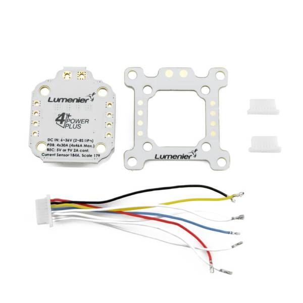 Lumenier Mini 4Power + Plus Pro PDB (2-8S, 5v / 9v Reg, 184A Current) 3 - Lumenier