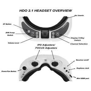 Fat Shark Dominator HDO 2.1 FPV Goggles 6 - Fat Shark