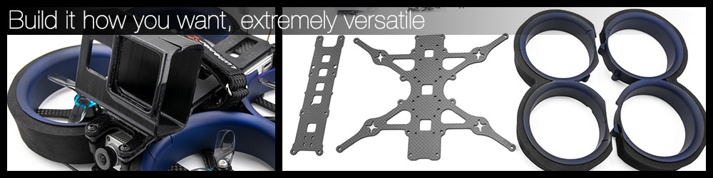 Lumenier QAV-CINE Quadcopter Frame 3" 35 - Lumenier