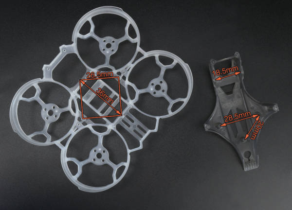 GEPRC CE CineEye Cinewhoop Frame - Transparent - Image 2