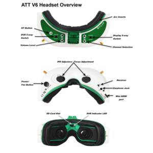 FatShark Attitude V6 FPV Headset Goggles 20 - Fat Shark