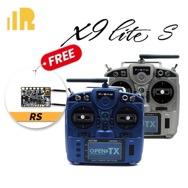 FrSky ACCESS Taranis X9 Lite S 24CH Radio with FREE RS RECEIVER 1 - FrSky