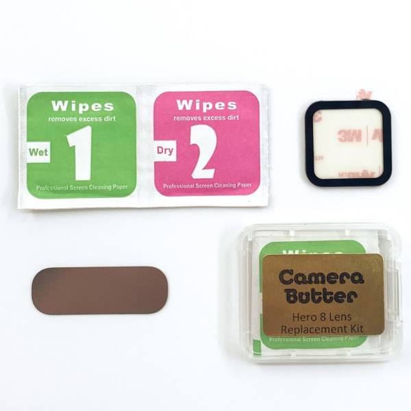Camera Butter GoPro Hero 8 Glass Lens Replacement Kit - Image 2