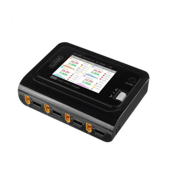 ToolKitRC M4Q 50W 5A 1-4S AC/DC Smart Charger - XT30 - Image 4
