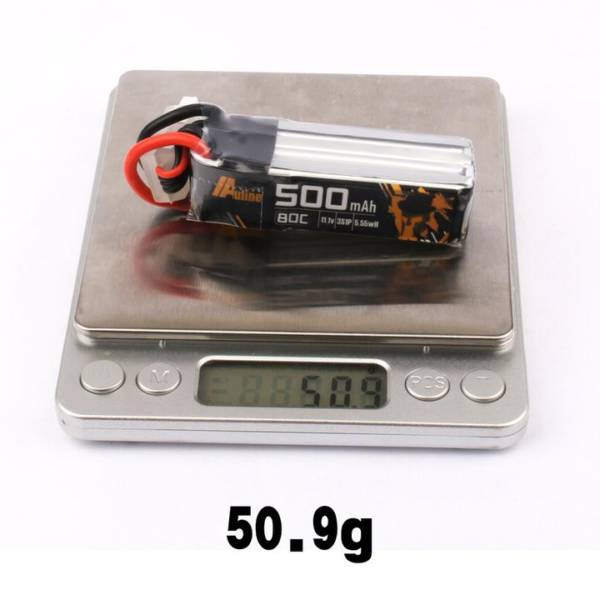 Auline 500mah 3S 11.1V 80C XT30 for Toothpick - Image 3