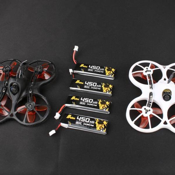 Auline 450mAh HV 3.8v 1S LiPo 80c - PH2.0 (3pcs) - Image 2