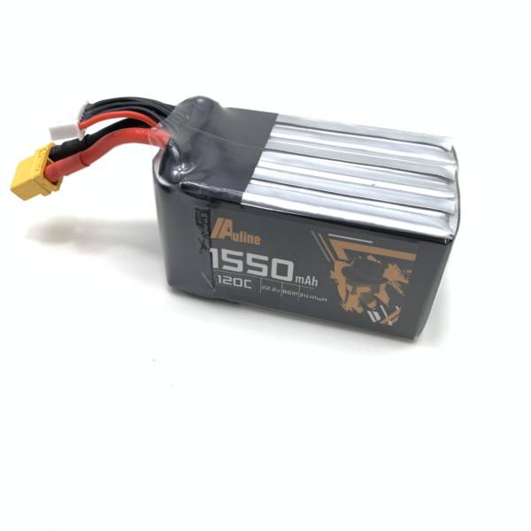 Auline 22.2V 6S 1550mAh 120C LiPo Battery - XT60 2 - Auline