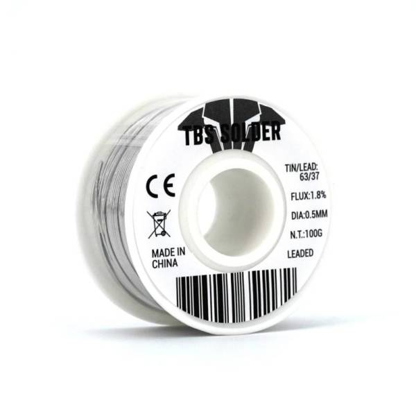 TBS Solder 100g - (0.5mm or 0.8mm Diameter) 1 - Team Blacksheep