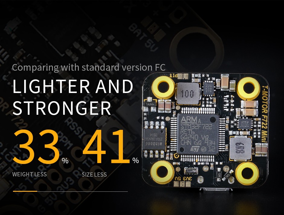 T-Motor MINI F7 (HD +OSD +VTX SWITCH) 9 - T-Motor
