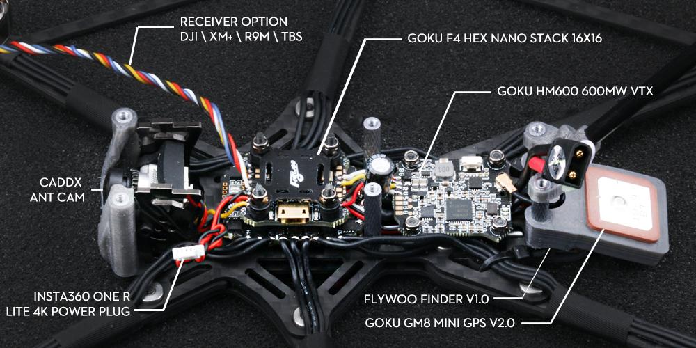 Flywoo Analog HEXplorer LR 4 4S Hexa-copter - PNP 11 - Flywoo