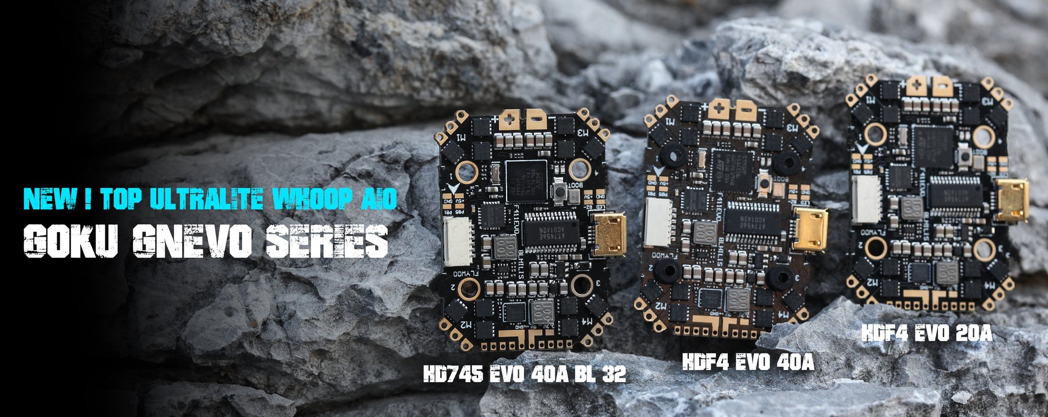 GOKU HD 745 EVO 40A AIO BL_32 DJI PLUS & PLAY（20mm X 20mm ） 5 - Flywoo