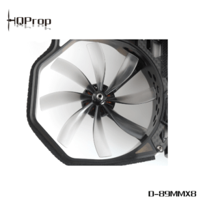 HQ Prop Duct 89MMX8 Octa-Blade 3.5" Cinewhoop Prop 4 Pack - Gray 1 - HQProp