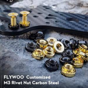 Flywoo M3 Clinch Nuts - 20pcs Titanium Press Nuts 5 - Flywoo