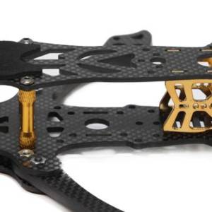 FLYWOO Mr.Croc 7" FPV Racing and Freestyle Frame Kit - Gold or Titanium 7 - Flywoo
