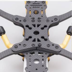FLYWOO Mr.Croc 7" HD Frame Kit - Gold or Titanium 4 - Flywoo