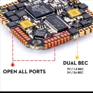 FLYWOO GOKU GN 745 AIO 40A BL_32 MPU6000 25.5 X 25.5 2 - Flywoo