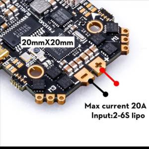 GOKU HDF4 EVO 40A 2-6S AIO DJI PLUG & PLAY ( 20mm X 20mm ) 1 - Flywoo
