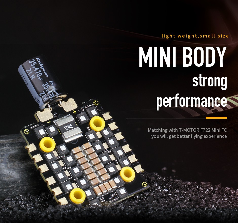 T-Motor MINI F45A 6S 4IN1 ESC 11