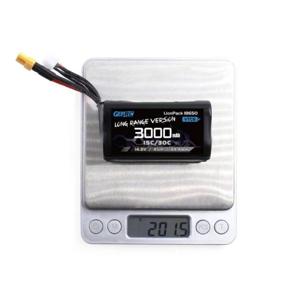 GEPRC VTC6 18650 4S1P 3000mAh 14.8V Li-ion Battery - Image 3
