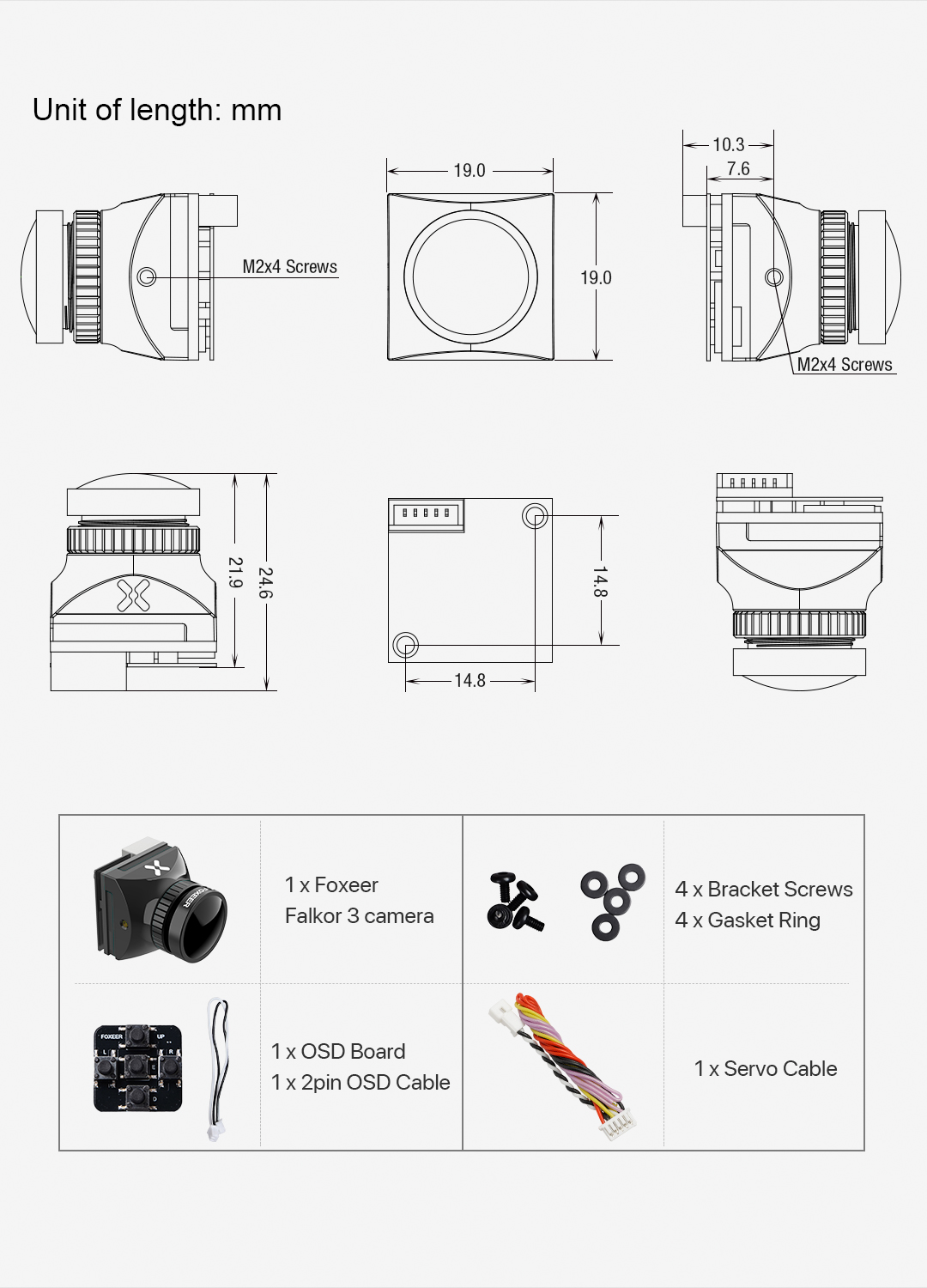 Foxeer Falkor 3 Micro FPV Camera (Pick Your Color) 11 - Foxeer