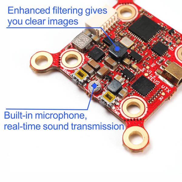 HGLRC Zeus 800mW Smart Mounting 20*20 / 30*30 VTX For FPV Racing Drones - Image 6