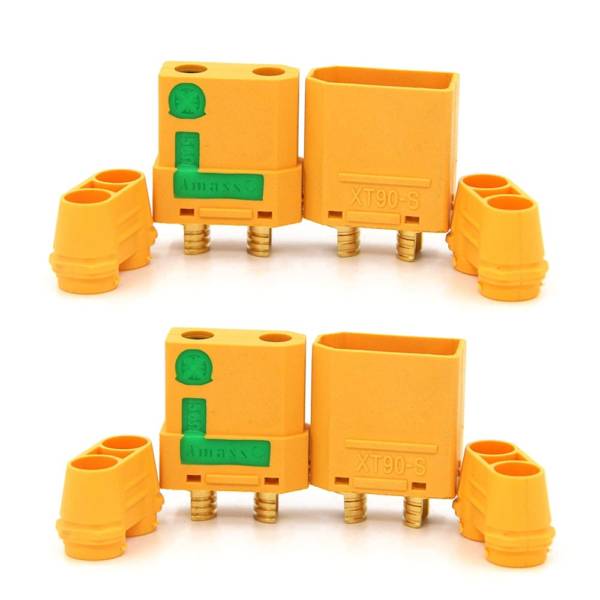 XT90 Connector Male and Female Pair with Anti-Spark - Image 4