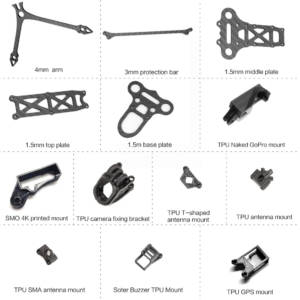 Rekon5 5 Inch Long Range Frame Kit 1 - Rekon FPV