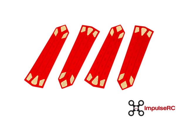 ImpulseRC Apex Race Wire - RED - (4 Pack)