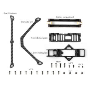 Rekon 3 Nano Long Range Frame Kit 9 - Rekon FPV