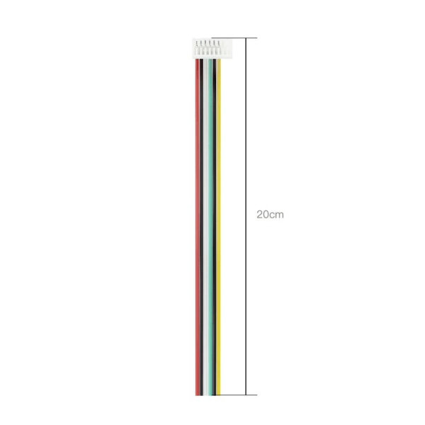 HGLRC 8P Silicone Cable Wire For DJI FPV Air Unit Digital HD Recording (5pcs) - Image 2