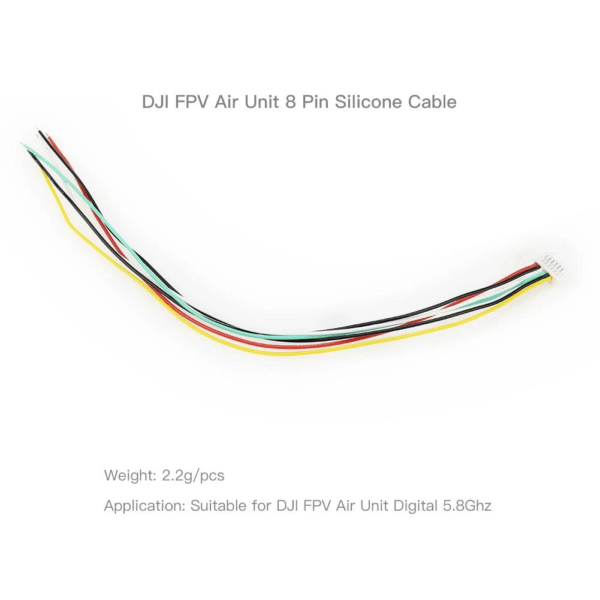 HGLRC 8P Silicone Cable Wire For DJI FPV Air Unit Digital HD Recording (5pcs) 3 - HGLRC