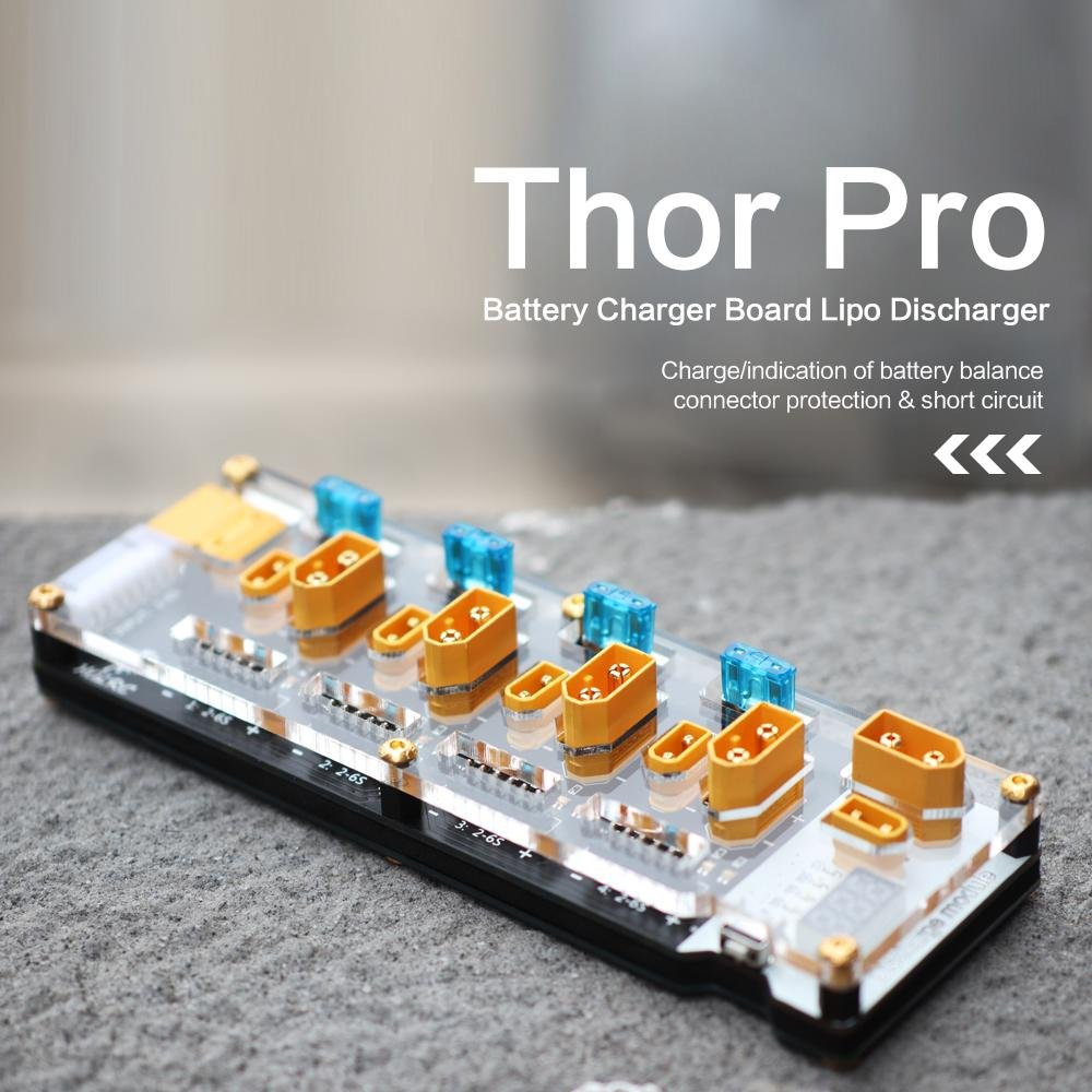 HGLRC Thor Lipo Battery Balance Charger Board Pro 9