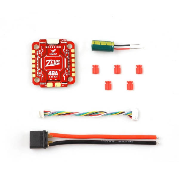 HGLRC Zeus 48A 4in1 ESC 3-6S BL_S with Heat Sink - Image 6